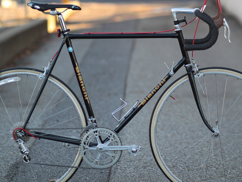A Bianchi Campione del Mundo restored by Cap'n Jonny.  photo: Gregg Kato