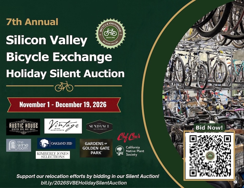 SVBE's 2026 Holiday Silent Auction flyer