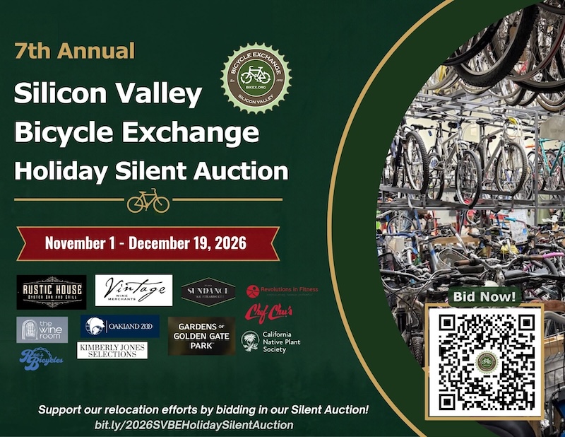 SVBE's 2026 Holiday Silent Auction flyer