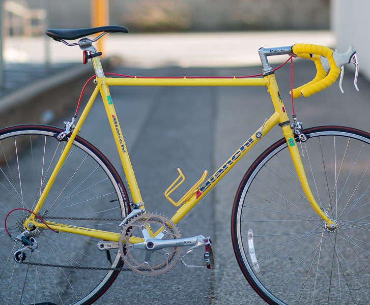 Featured Bike: 1988 Bianchi Brava with Columbus steel tubing