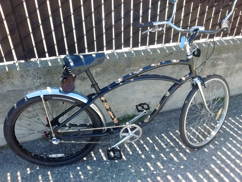 Electra cruiser reborn as 'Tattoo bike'