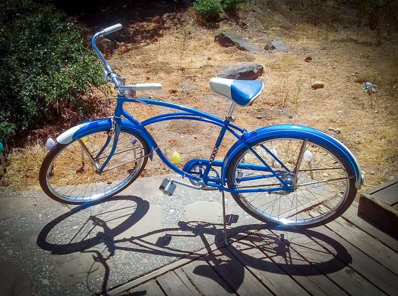 The Schwinn American, looking 40 years younger. 