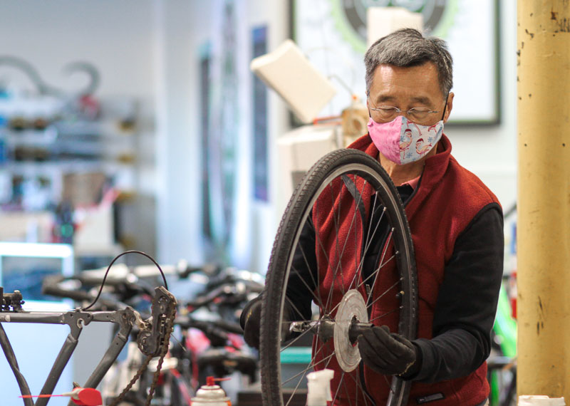 Michael Khaw, Featured Silicon Valley Bicycle Exchange. bikex.org photo by Andrew Yee
