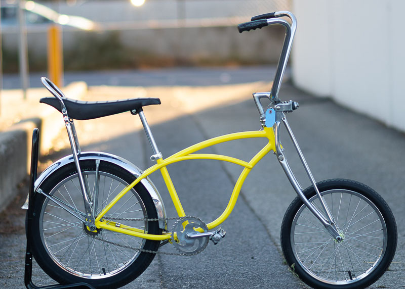 Schwinn Stingray, Refurbished by Cap'n Jonny © Silicon Valley Bicycle Exchange bikex.org
