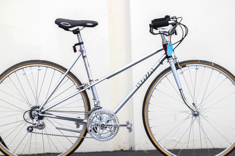 Stella vintage step-through road bike from 1973. 